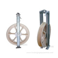 508x100mm Overhead Line Single-wheel Stringing Pulley Blocks